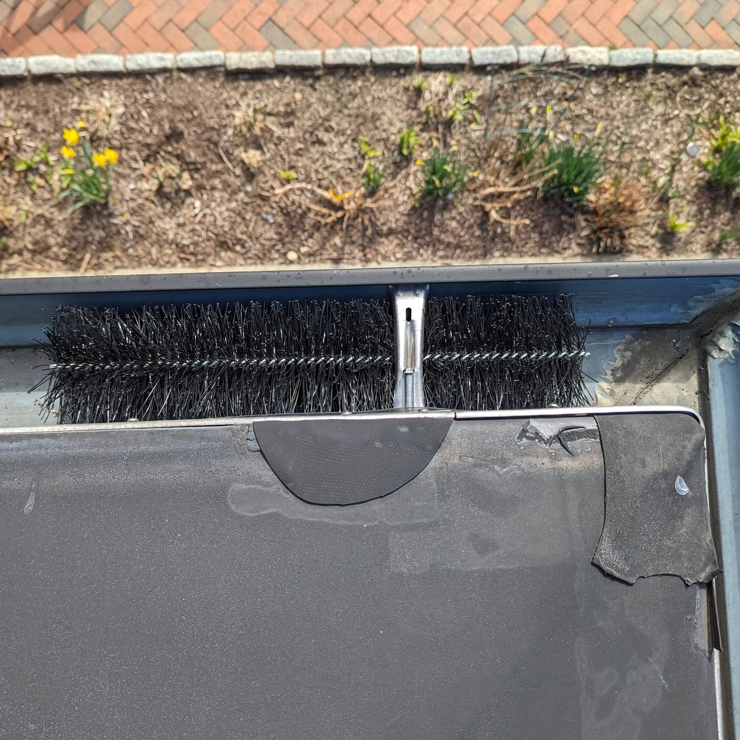 Gutter Downspout Guards - 4 Pack - GutterBrush Gutter Guards