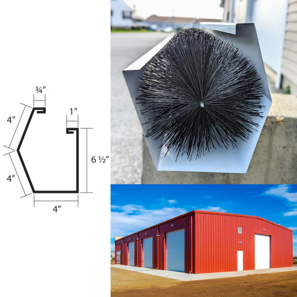 Gutter Guards For Metal Buildings