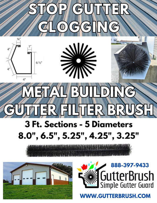 Metal Building Gutter Guard Brochure