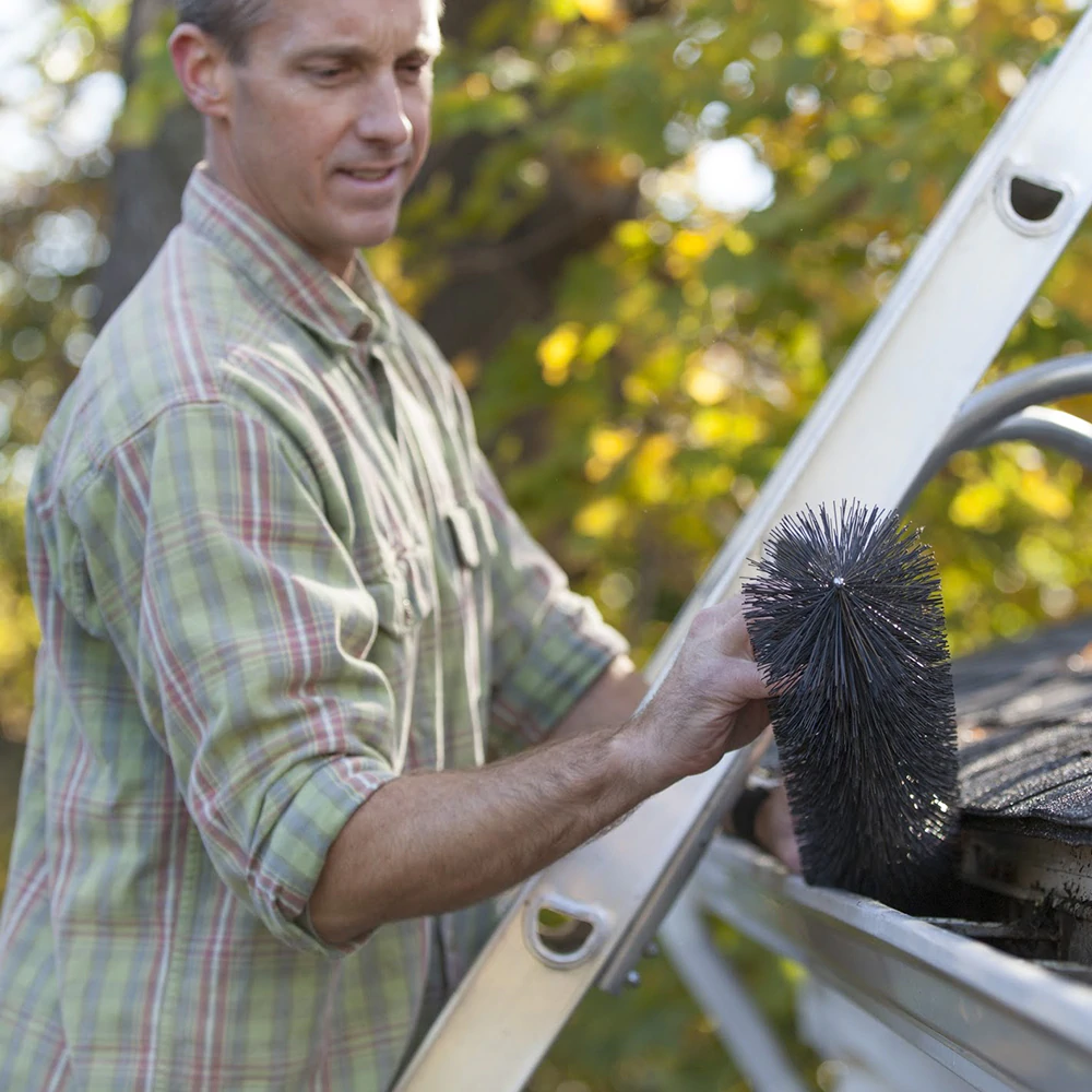 Easy Gutter Guard Installation - Slide 3 ft. sections into gutters