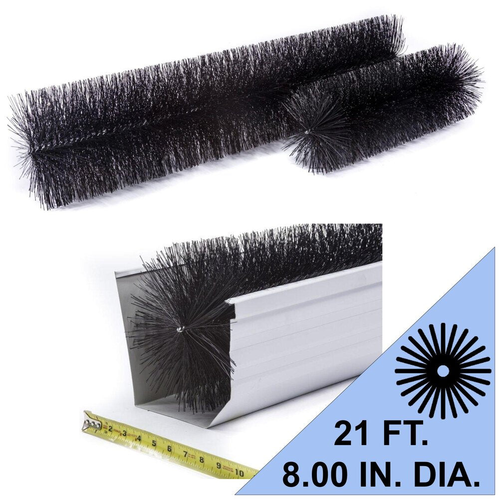 8 INCH COMMERCIAL GUTTER GUARD - 21 FT. (8 IN. DIA.)