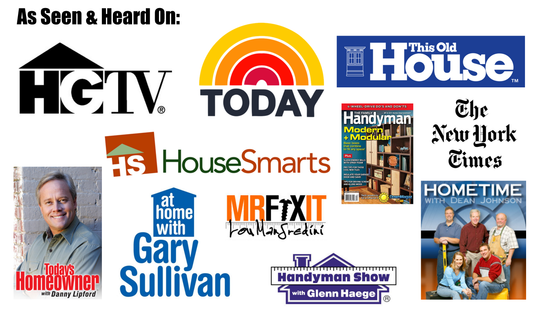 GutterBrush Gutter Guards have been featured and recommended by many trusted home improvement experts. 