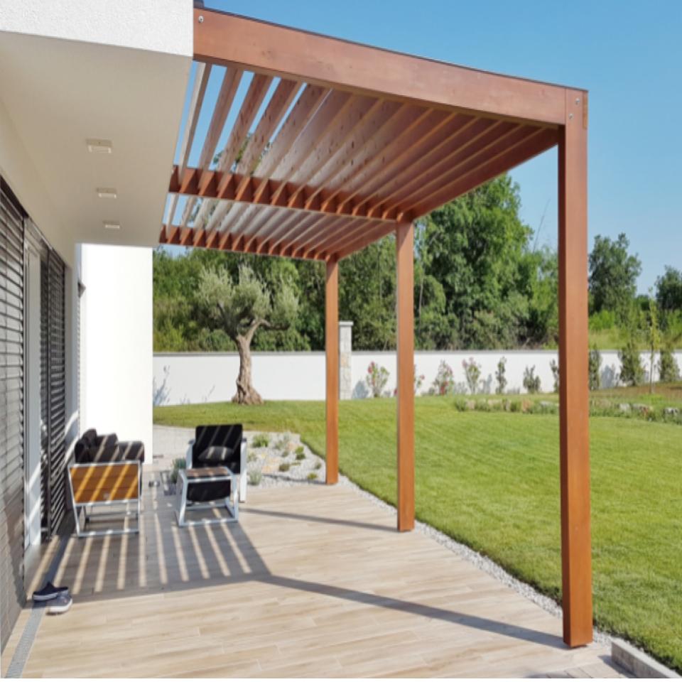 The Pros and Cons of a Prefabricated Pergola Gutter Guard