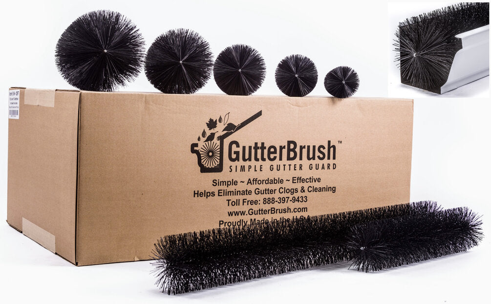 All GutterBrush Gutter Guard Sizes