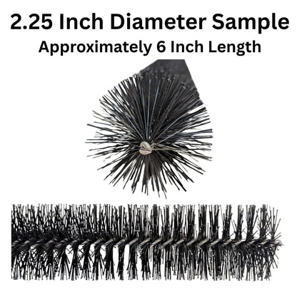 2.25 In. Sample - GutterBrush Gutter Guards