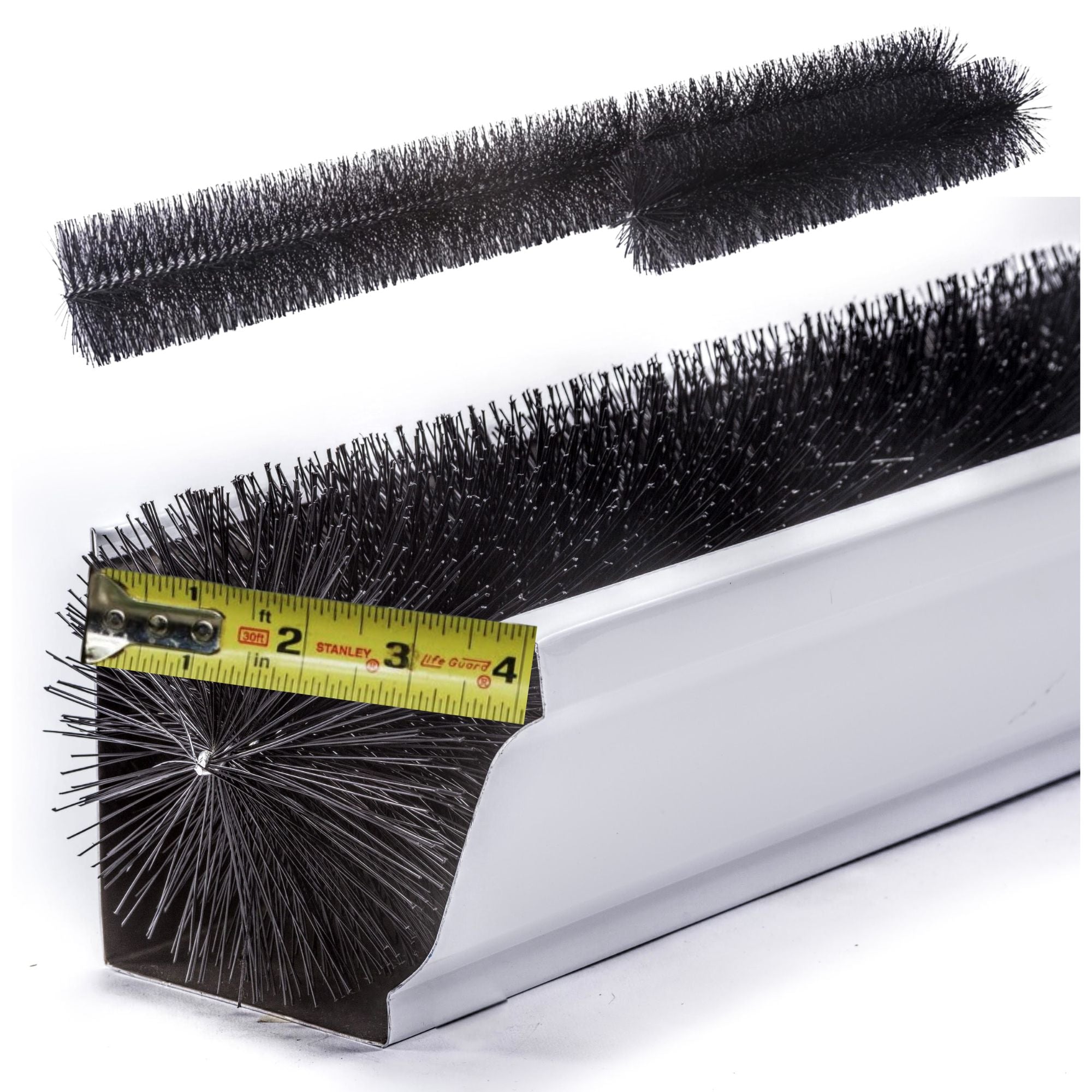 4 Rain Rectangular Gutter 4 Inch Gutter Guards for Efficient Protection | GutterBrush