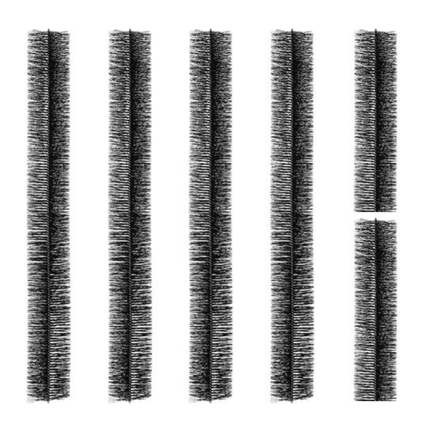 5 INCH GUTTER GUARD - 15 FT. (4.25 IN. DIA.) - GutterBrush Gutter Guards