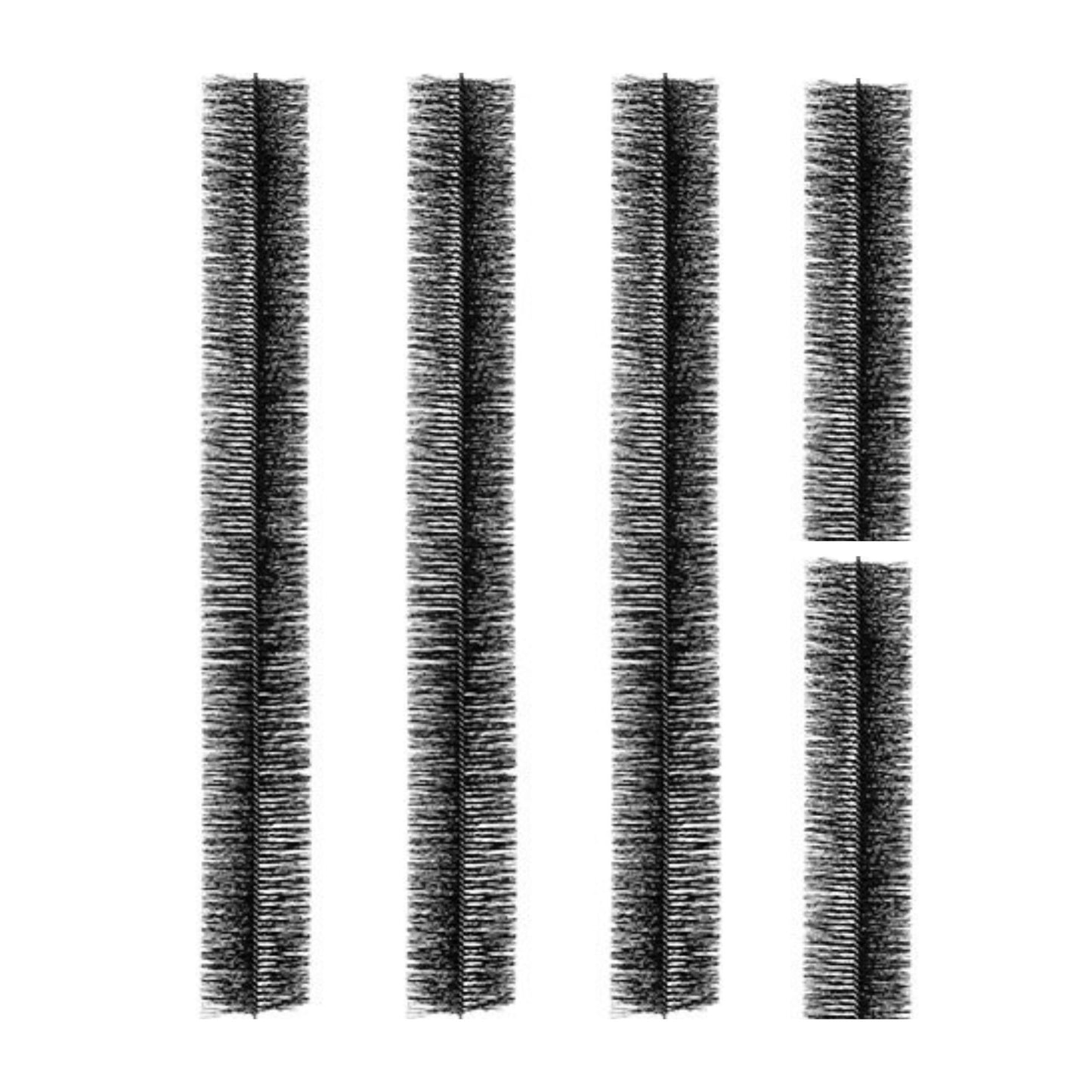 6 INCH GUTTER GUARD - 12 FT. (5.25 IN. DIA.) - GutterBrush Gutter Guards