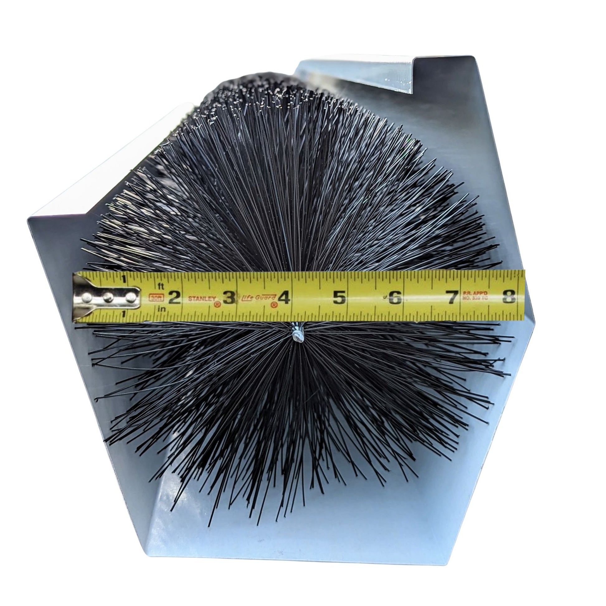 8 Inch Gutter Guards (8.0 In. Dia.) Industrial - GutterBrush Gutter Guards