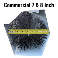 Commercial Gutter Guards 7-8 Inch - GutterBrush Gutter Guards