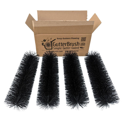 GutterBrush 6 Ft Trial Pack For Standard 5 Inch Gutters - GutterBrush Gutter Guards
