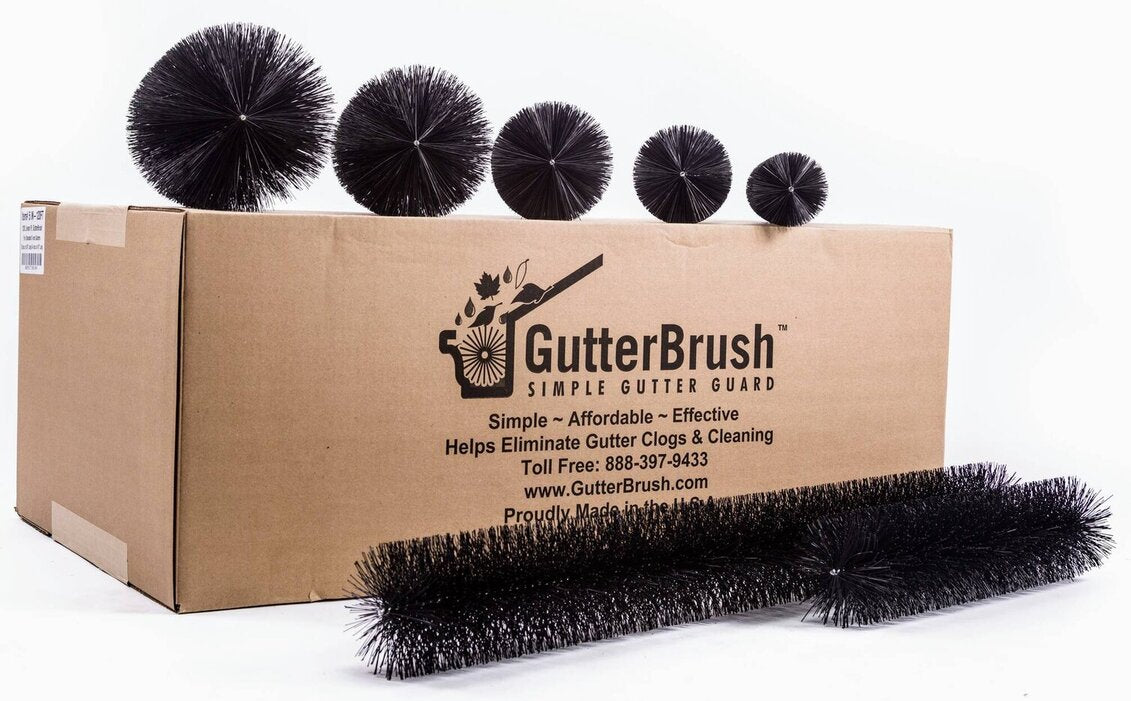 Gutter Guards For All Gutter Sizes, 5 brush gutter guard sizes
