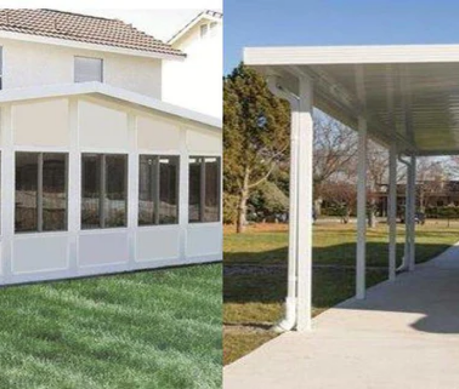 Gutter Leaf guards for small gutters carports sunrooms lanais