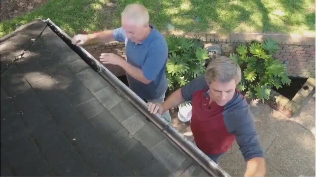 Short Video Demonstrating GutterBrush Installation