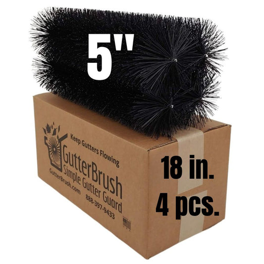 5 INCH GUTTER GUARD - 6 FT. (4.25 IN. DIA.) TRIAL PACK