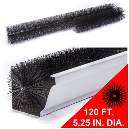 Gutter Guard For 6 Inch Gutters 120 Ft. Gutter Brush