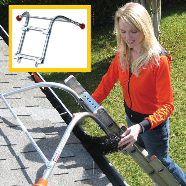 Ladder Max Standoff Stabilizer Gutter Protection GutterBrush Gutter Guards