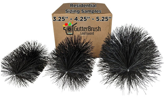 Gutter Guard Samples - GutterBrush Gutter Guards